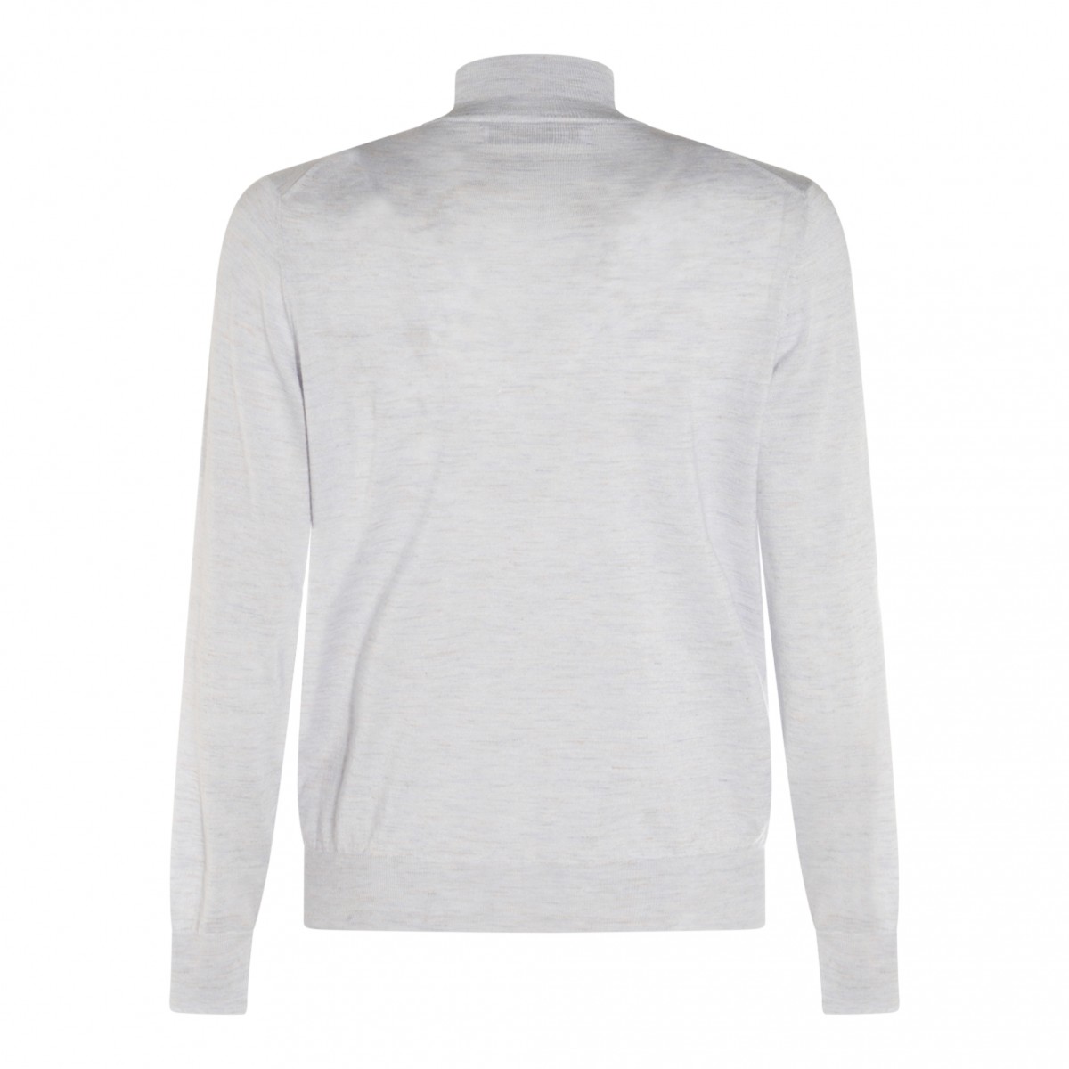 GREY WOOL KNITWEAR
