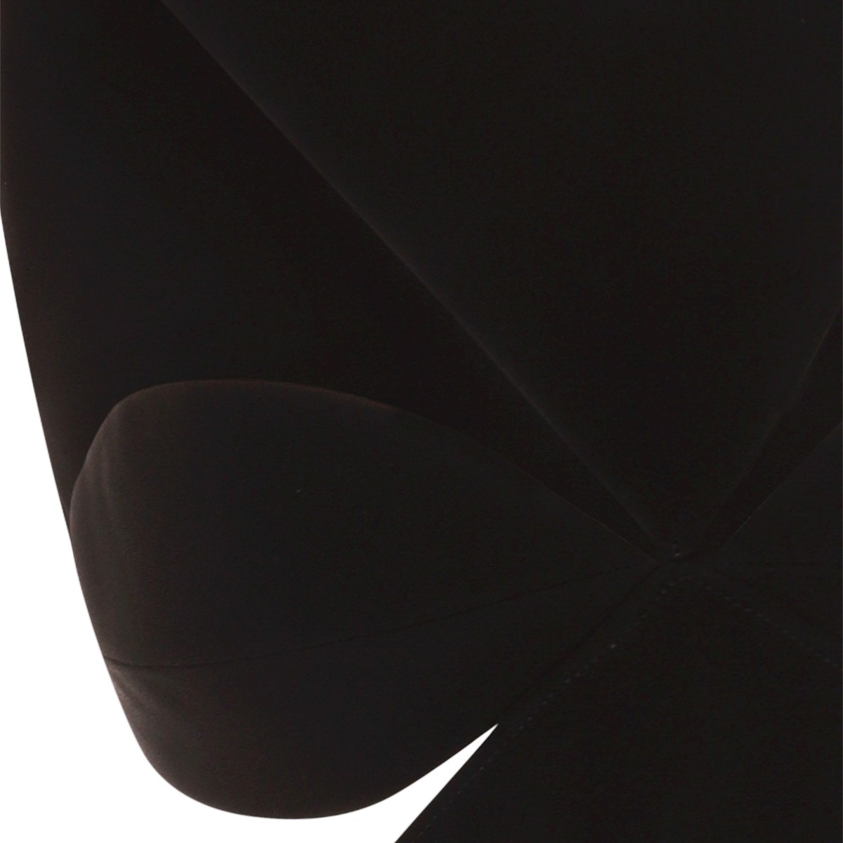 BLACK VISCOSE MINI DRESS