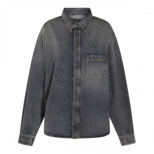 BLACK COTTON SHIRT