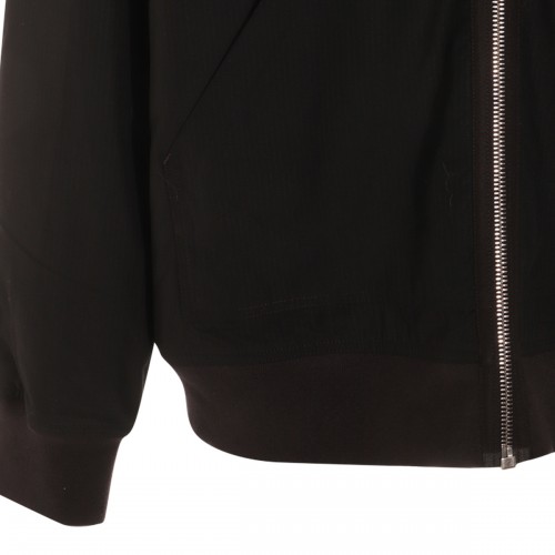 BLACK LYOCELL CASUAL JACKET