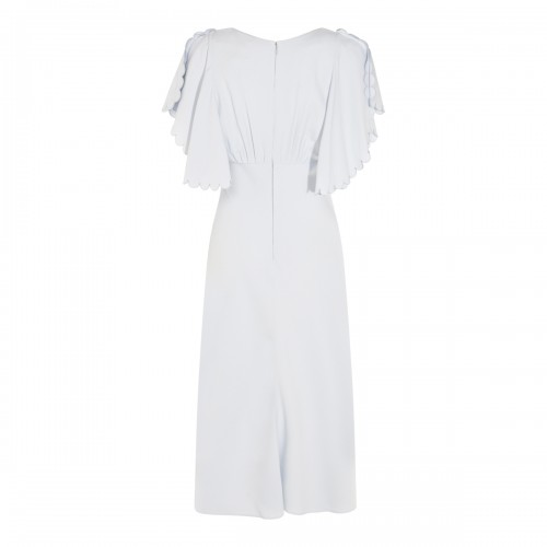 SKY BLUE VISCOSE DRESS 2