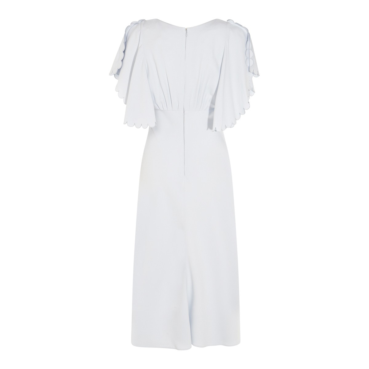 SKY BLUE VISCOSE DRESS