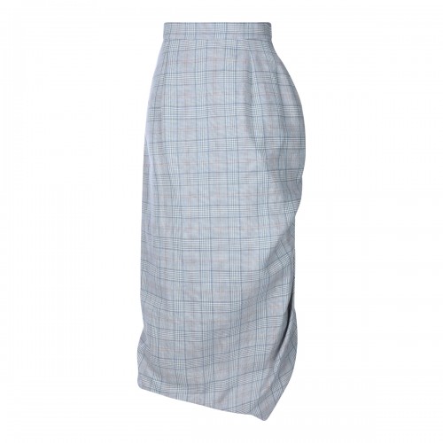 MULTICOLOR MIDI SKIRT