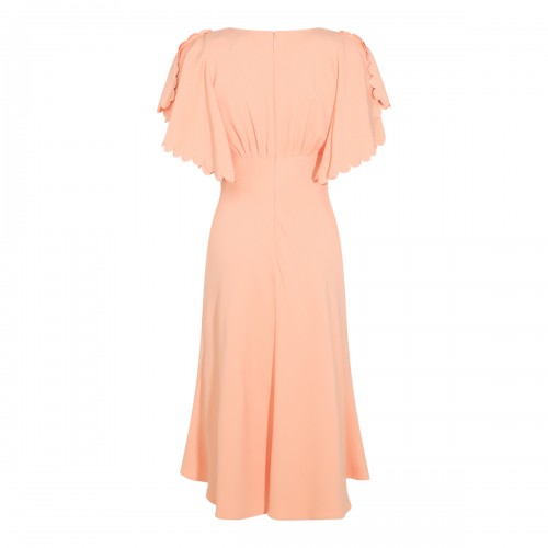 ANTIQUE PINK VISCOSE DRESS 2