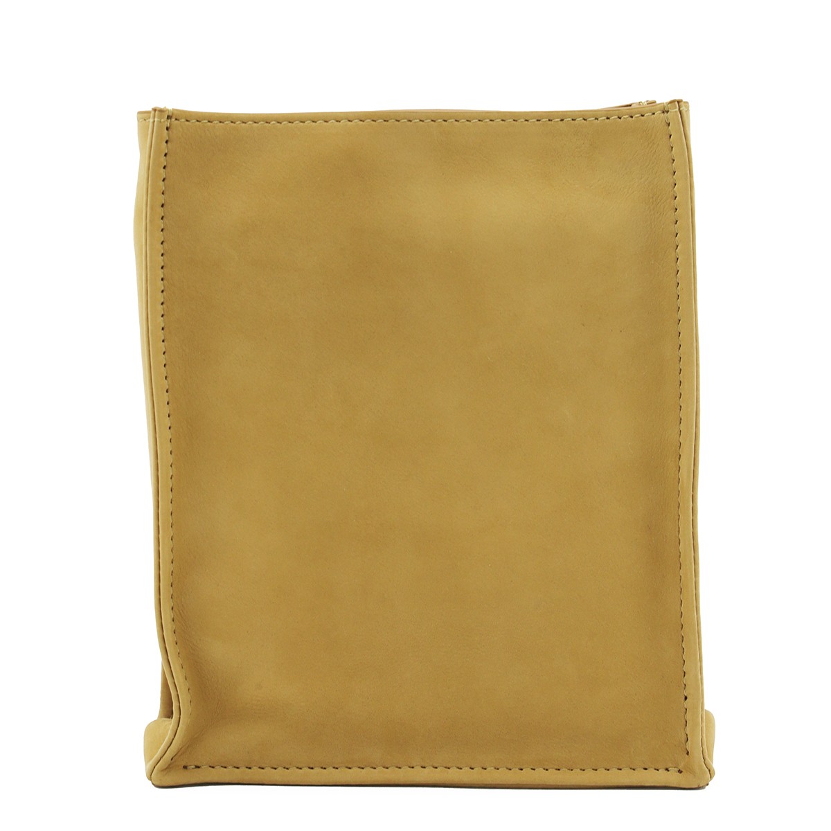 DARK YELLOW LEATHER CROSSBODY BAG DARK YELLOW LEATHER CROSSBODY BAG