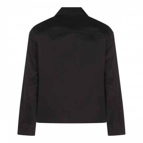 DARK BLUE COTTON CASUAL JACKET 2