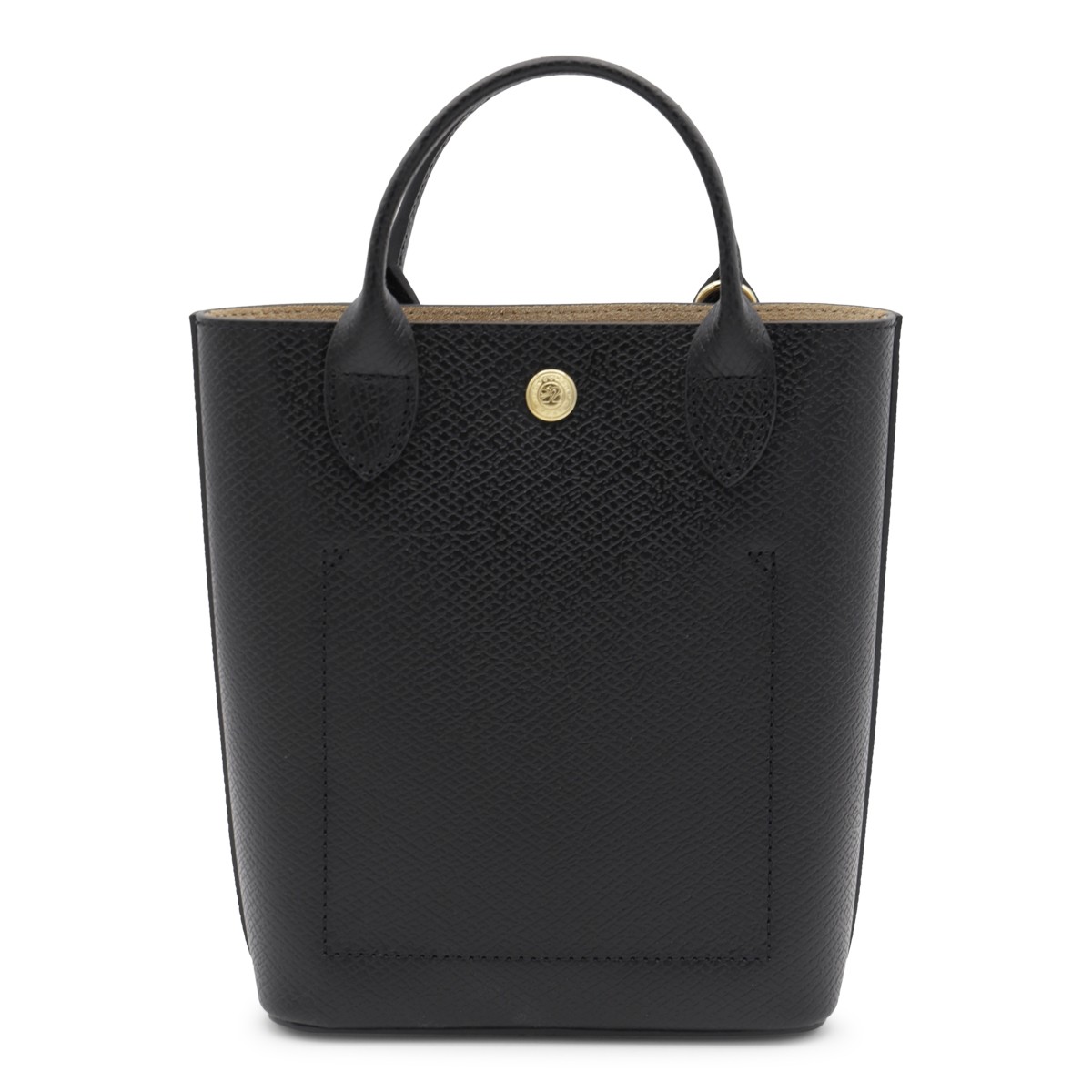 BLACK LEATHER XS SATCHEL