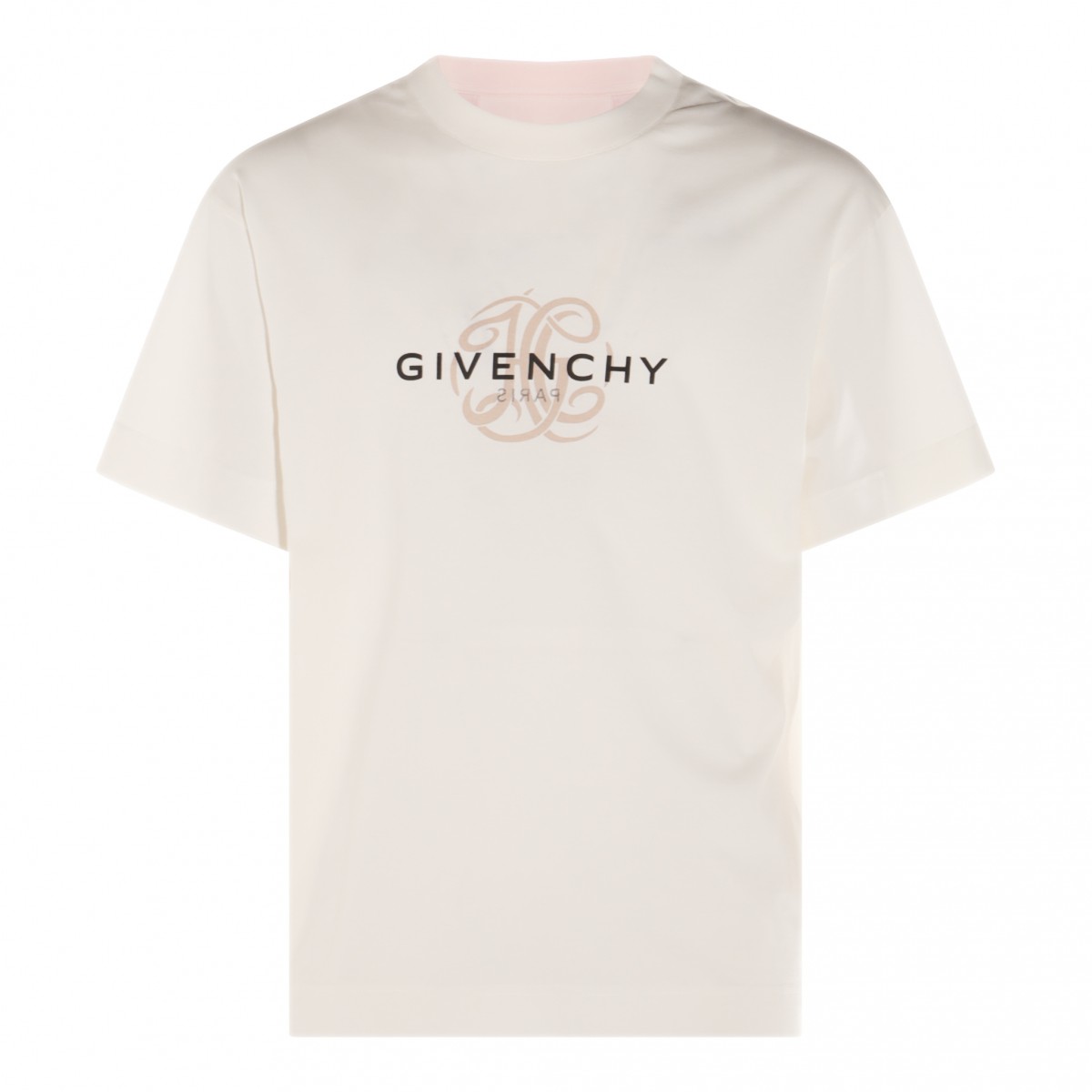 WHITE COTTON T-SHIRT