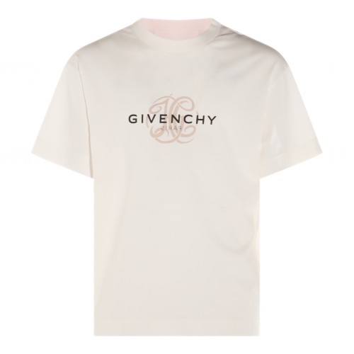 WHITE COTTON T-SHIRT