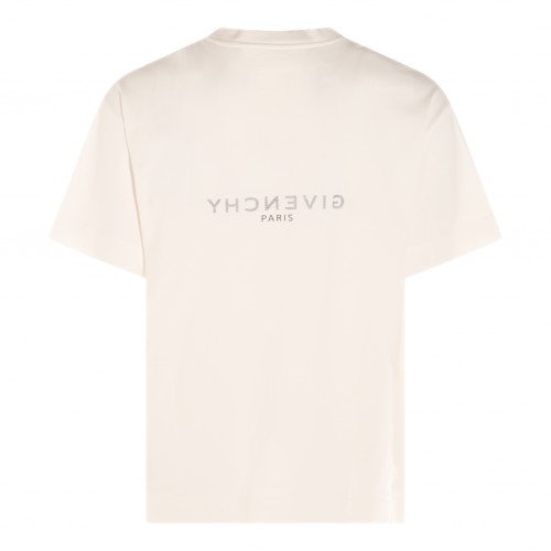WHITE COTTON T-SHIRT