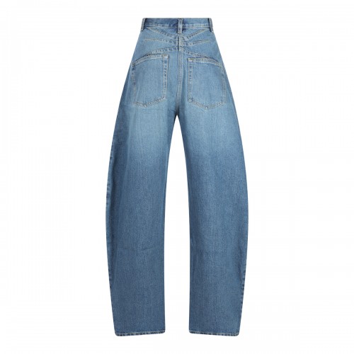 BLUE COTTON DENIM JEANS 2