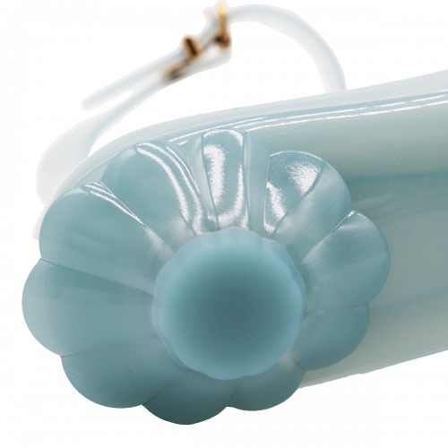 LIGHT BLUE JELLY SANDALS