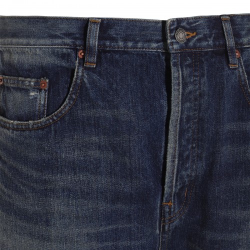 BLUE COTTON DENIM JEANS