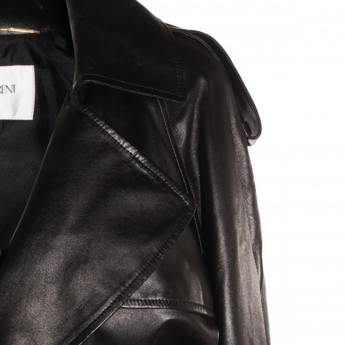 BLACK LEATHER JACKET