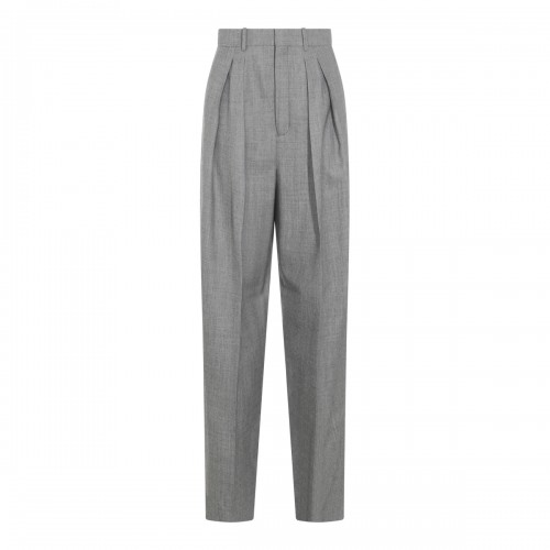 GREY WOOL PANTS