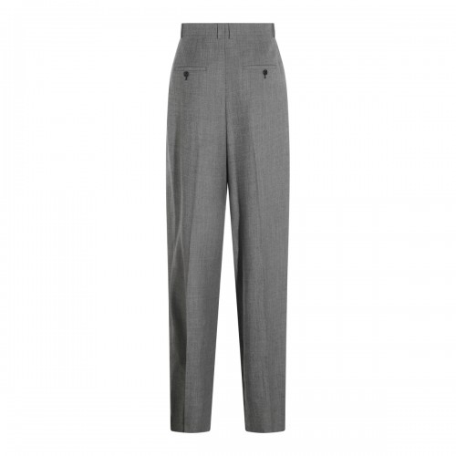 GREY WOOL PANTS
