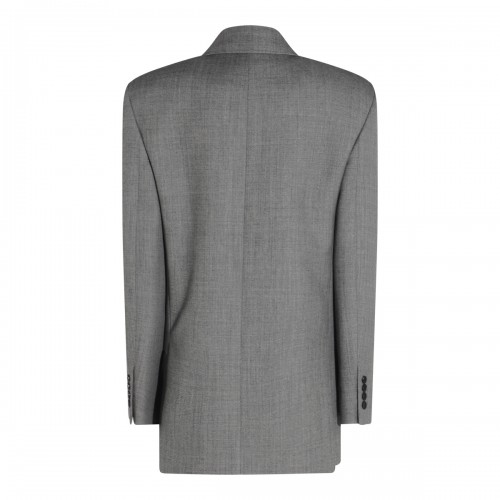 GREY WOOL BLAZER