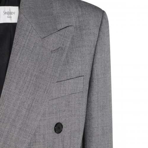 GREY WOOL BLAZER