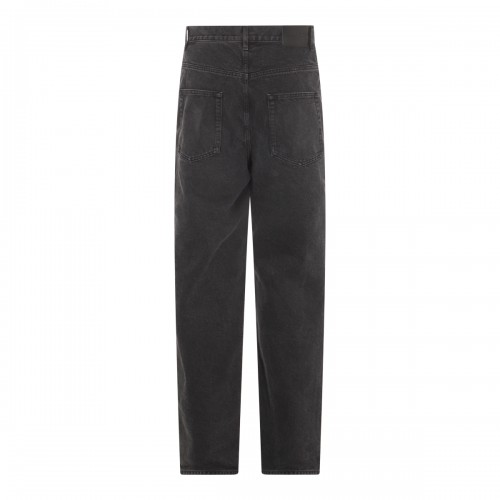 BLACK COTTON DENIM JEANS