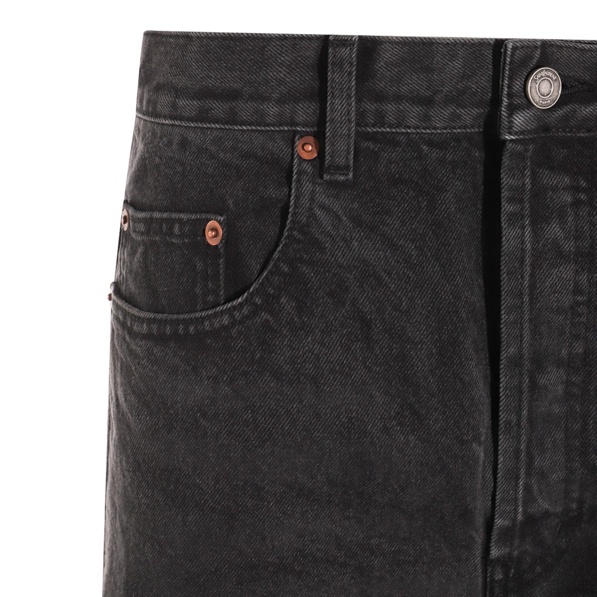 BLACK COTTON DENIM JEANS BLACK COTTON DENIM JEANS