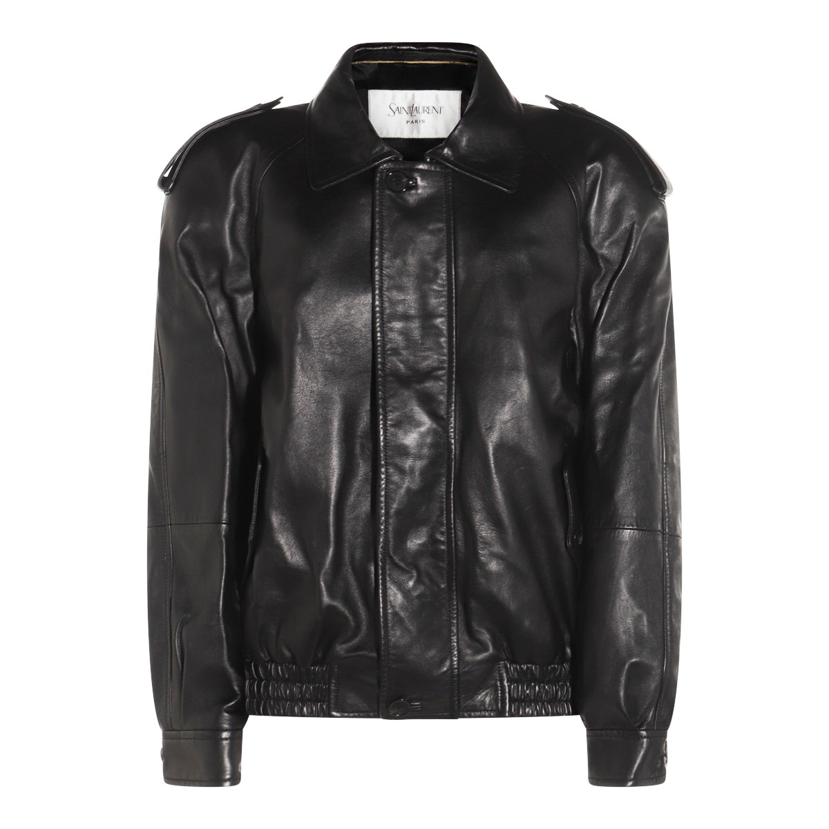 BLACK LEATHER JACKET