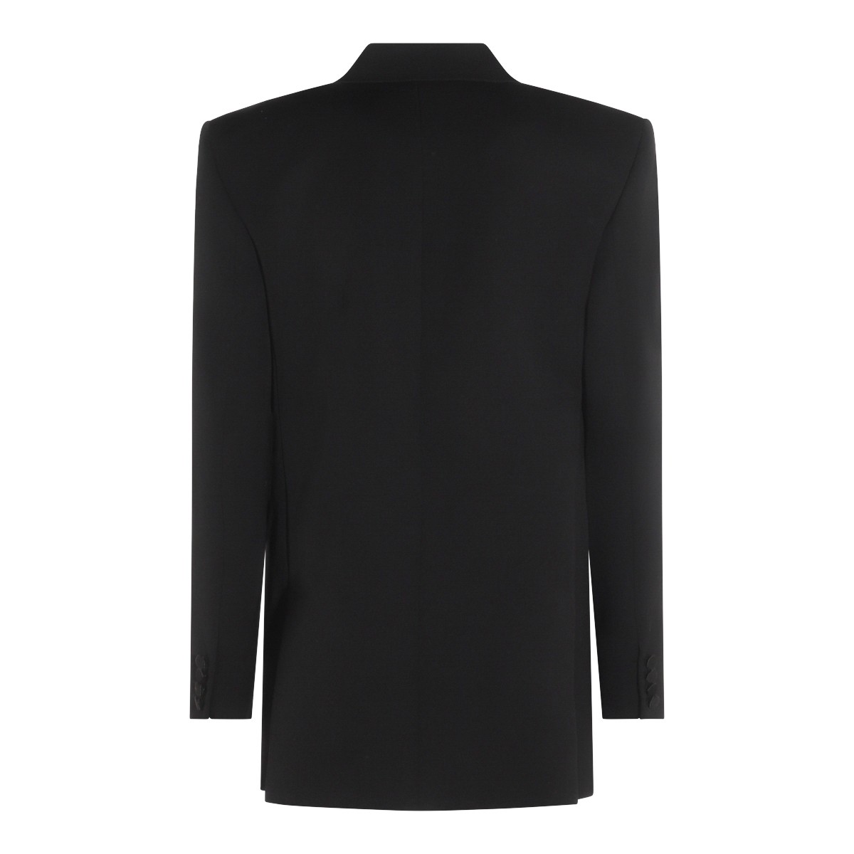 BLACK WOOL BLAZER