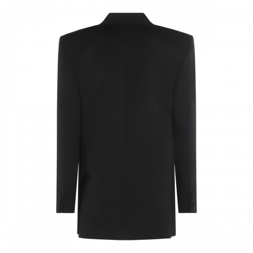 BLACK WOOL BLAZER
