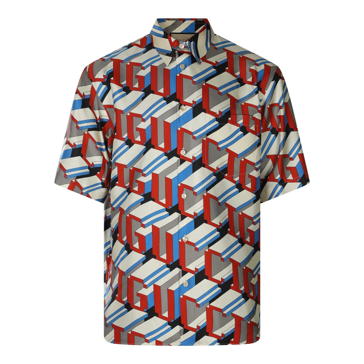 MULTICOLOUR SILK SHIRT