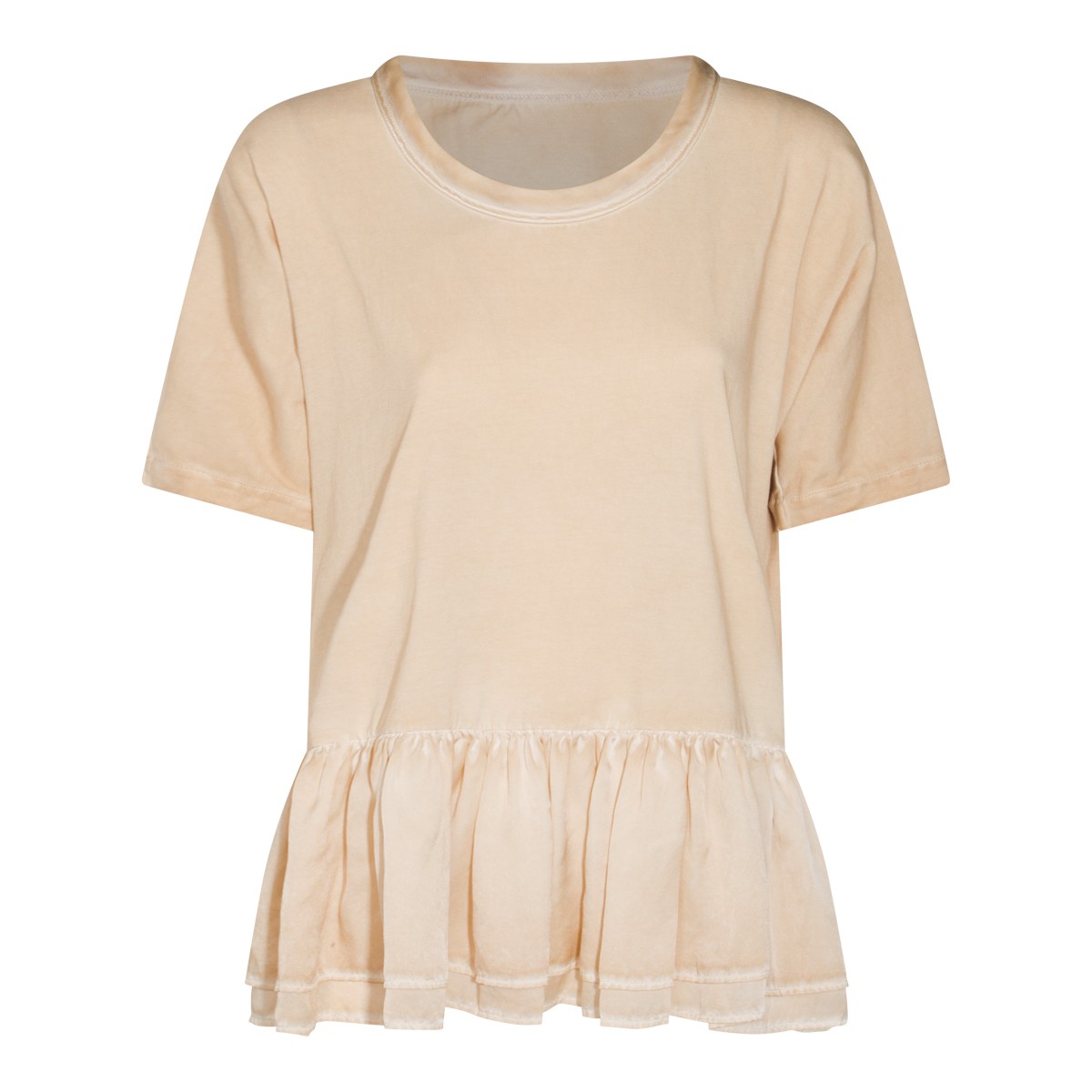 TAN COTTON TODI TOP