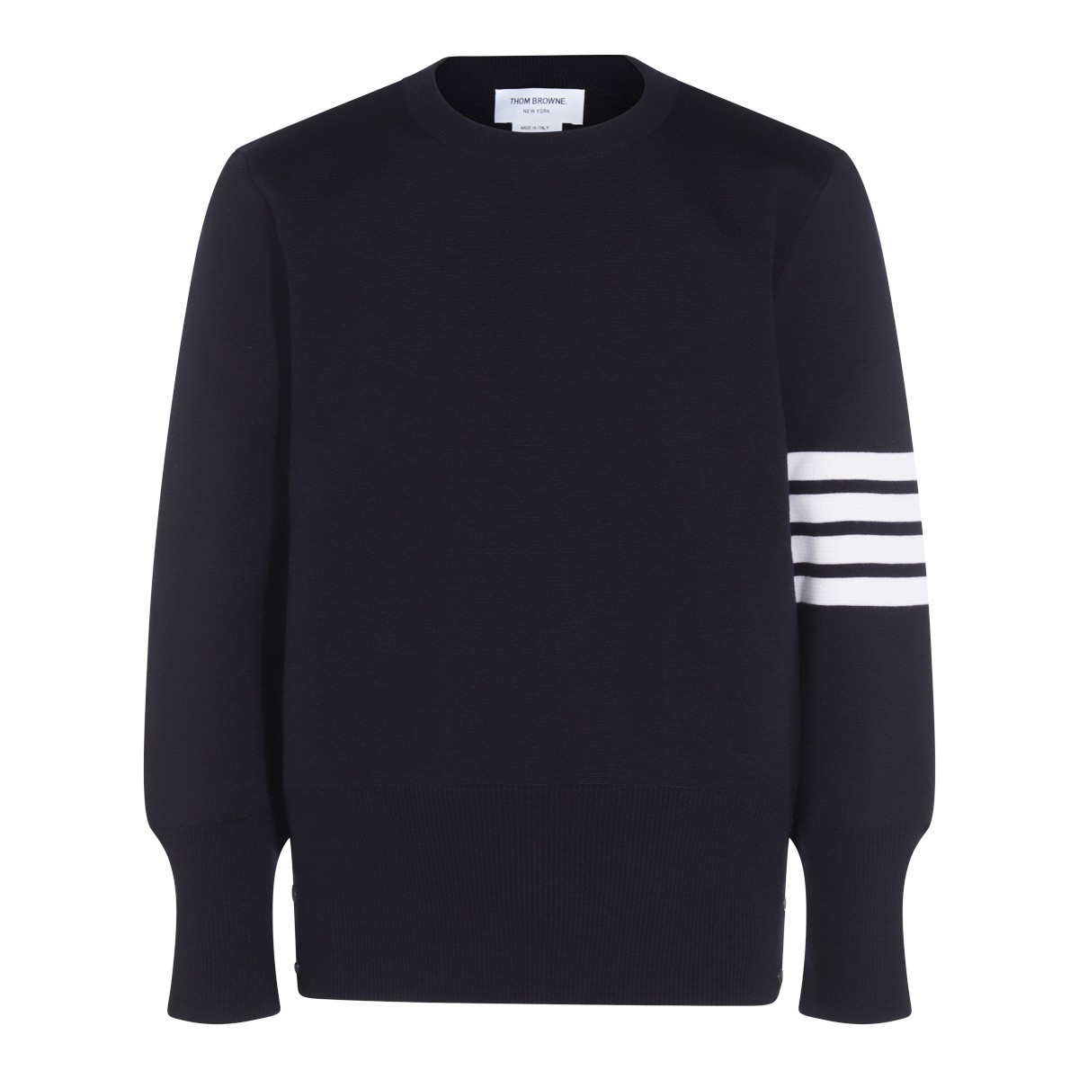 NAVY WOOL KNITWEAR
