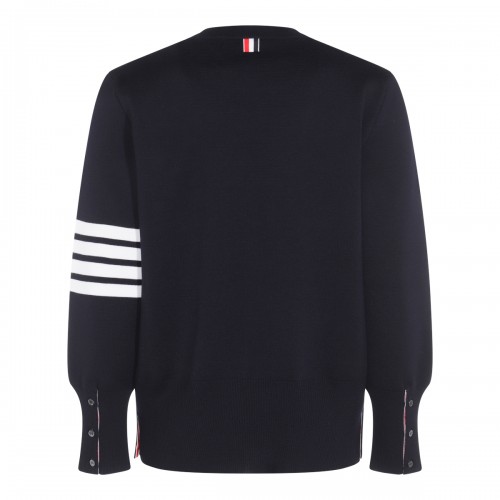 NAVY WOOL KNITWEAR 2