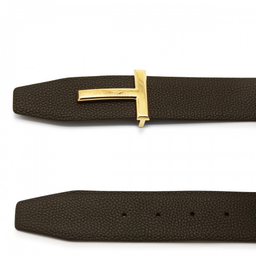 BROWN LEATHER BELT