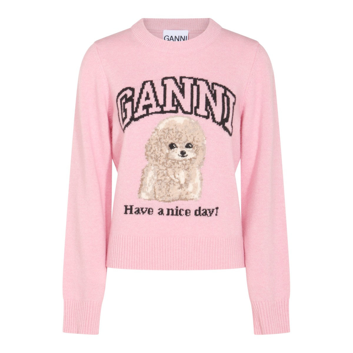 PINK WOOL KNITWEAR