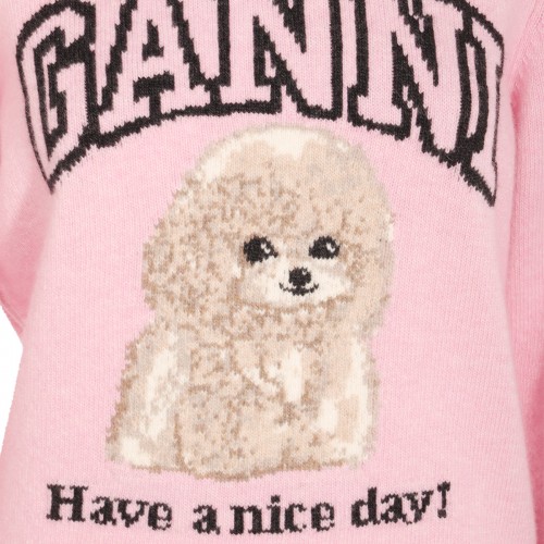 PINK WOOL KNITWEAR