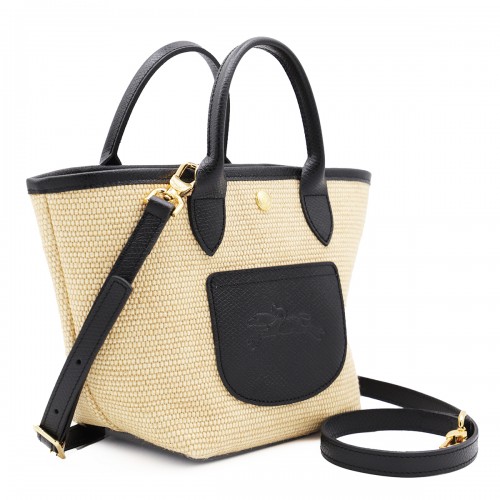 NATURAL RAFFIA LE PLIAGE XS TOTE