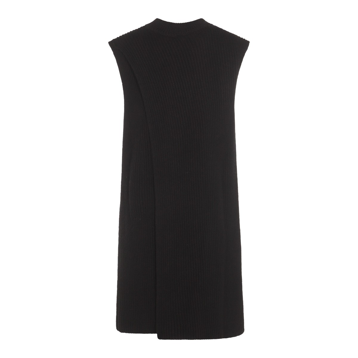 BLACK WOOL DOWN JACKET BLACK WOOL DOWN JACKET