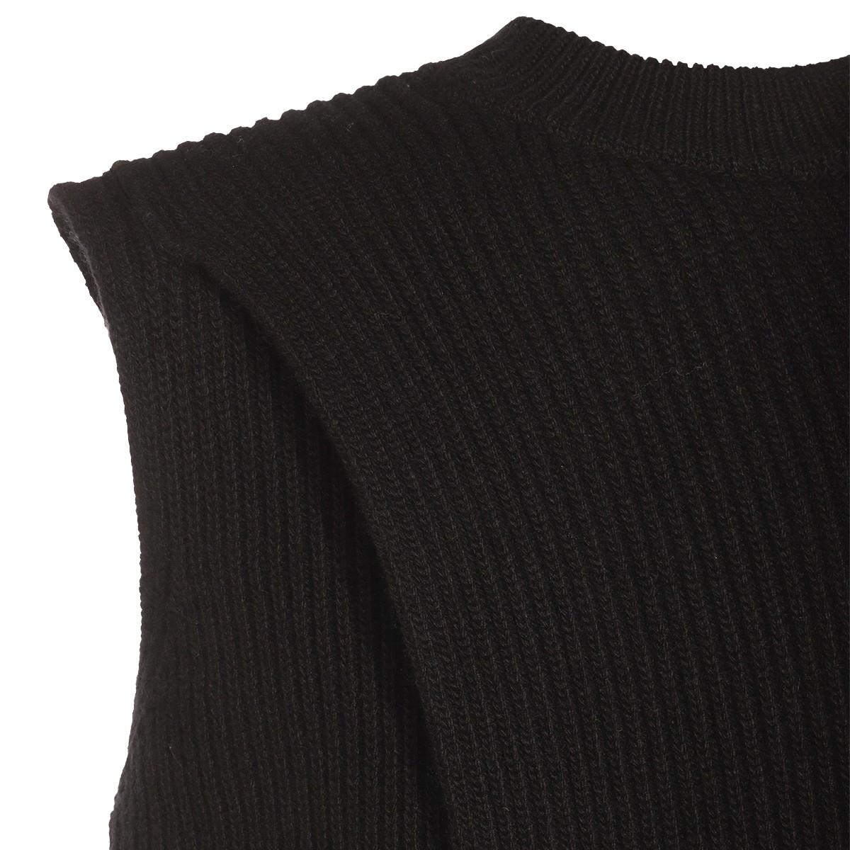 BLACK WOOL DOWN JACKET BLACK WOOL DOWN JACKET