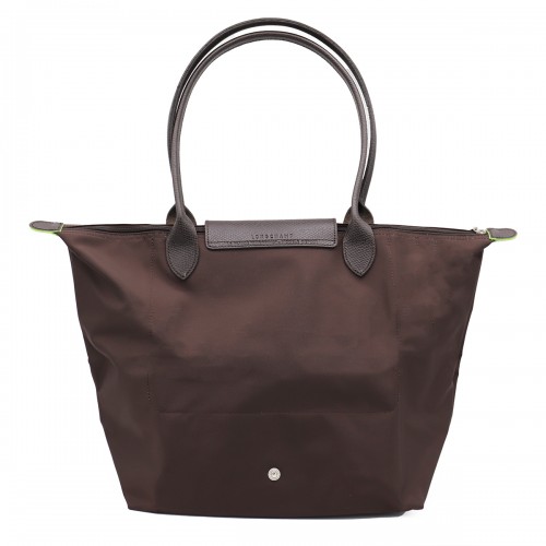 BROWN COTTON LE PLIAGE ORIGINAL L TOTE