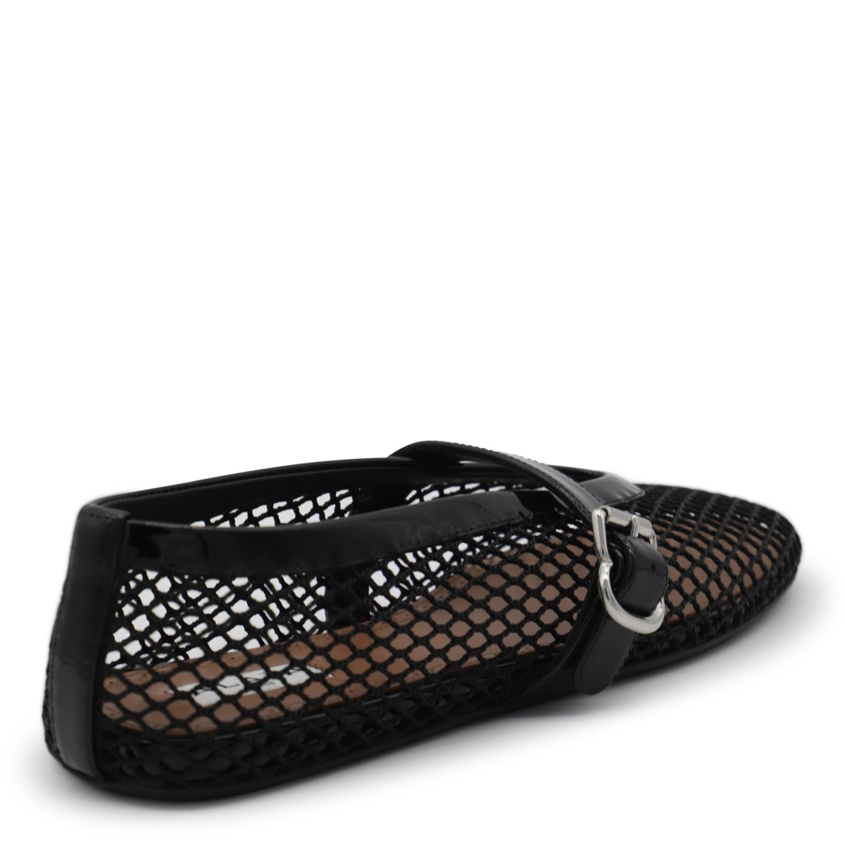 BLACK LEATHER FLATS BLACK LEATHER FLATS