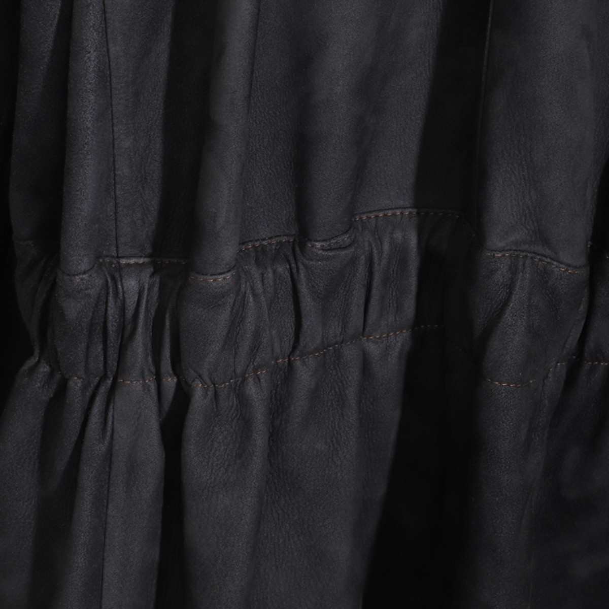 DARK BLUE LEATHER JACKET