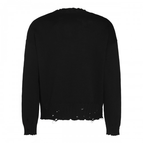 BLACK COTTON KNITWEAR