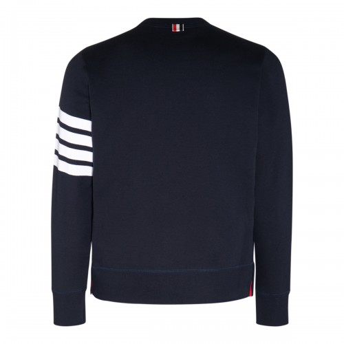 NAVY BLUE COTTON SWEATSHIRT