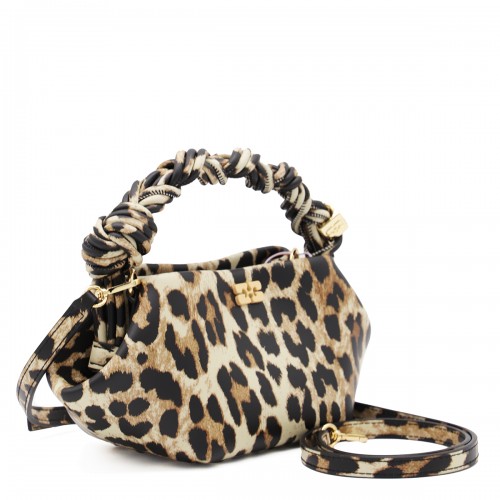 LEOPARD LEATHER BOU MINI... 2