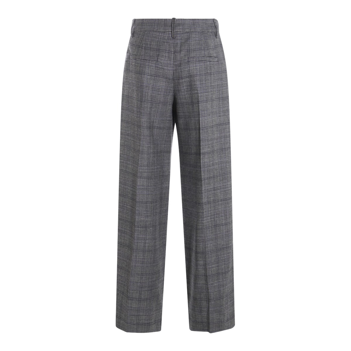 GREY WOOL PANT