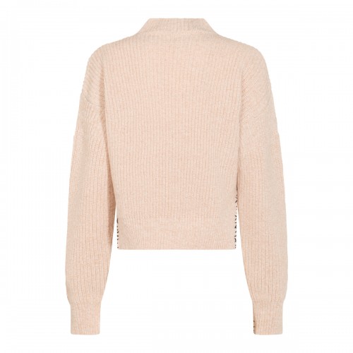 PINK WOOL KNITWEAR