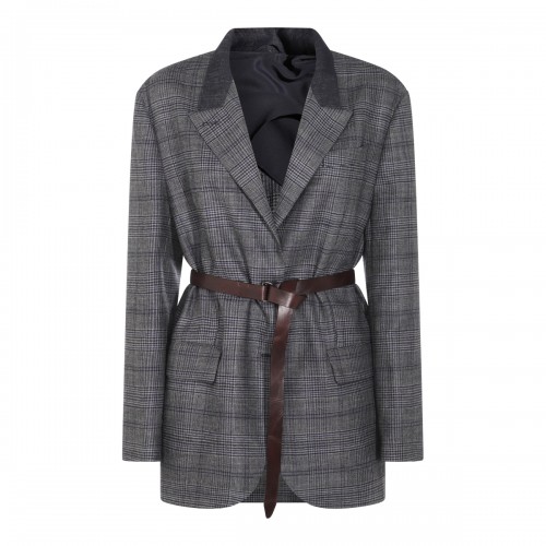 GREY WOOL BLAZER