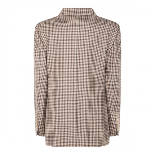 BROWN WOOL BLAZER