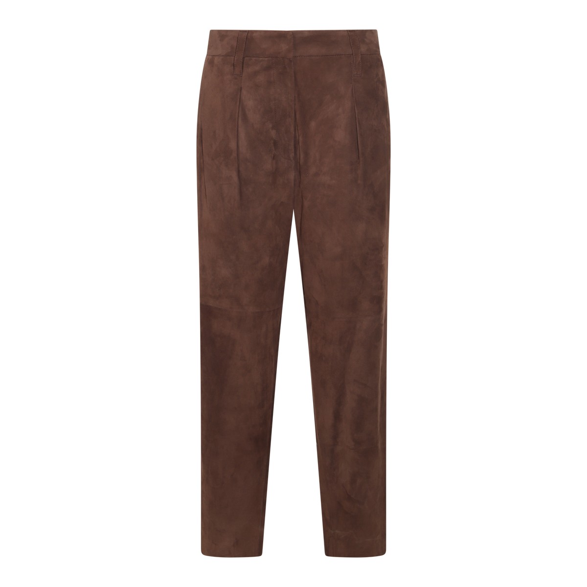 BROWN LEATHER PANT