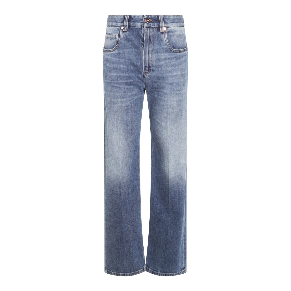 BLUE DENIM COTTON JEANS