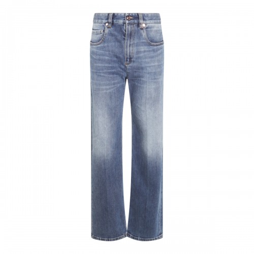 BLUE DENIM COTTON JEANS